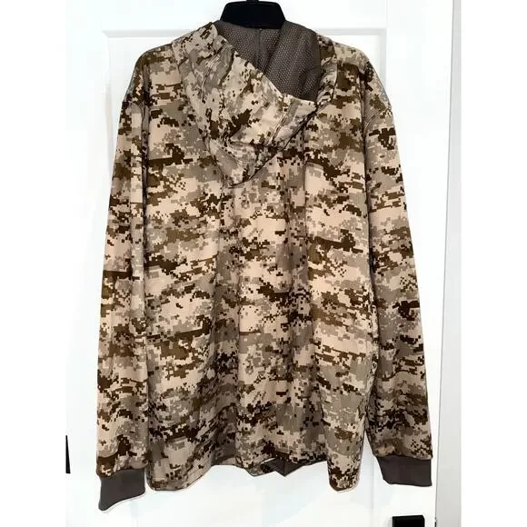 St Louis Cardinals MLB Majestic Authentic Collection Camo Hoodie XL - Picture 6 of 8